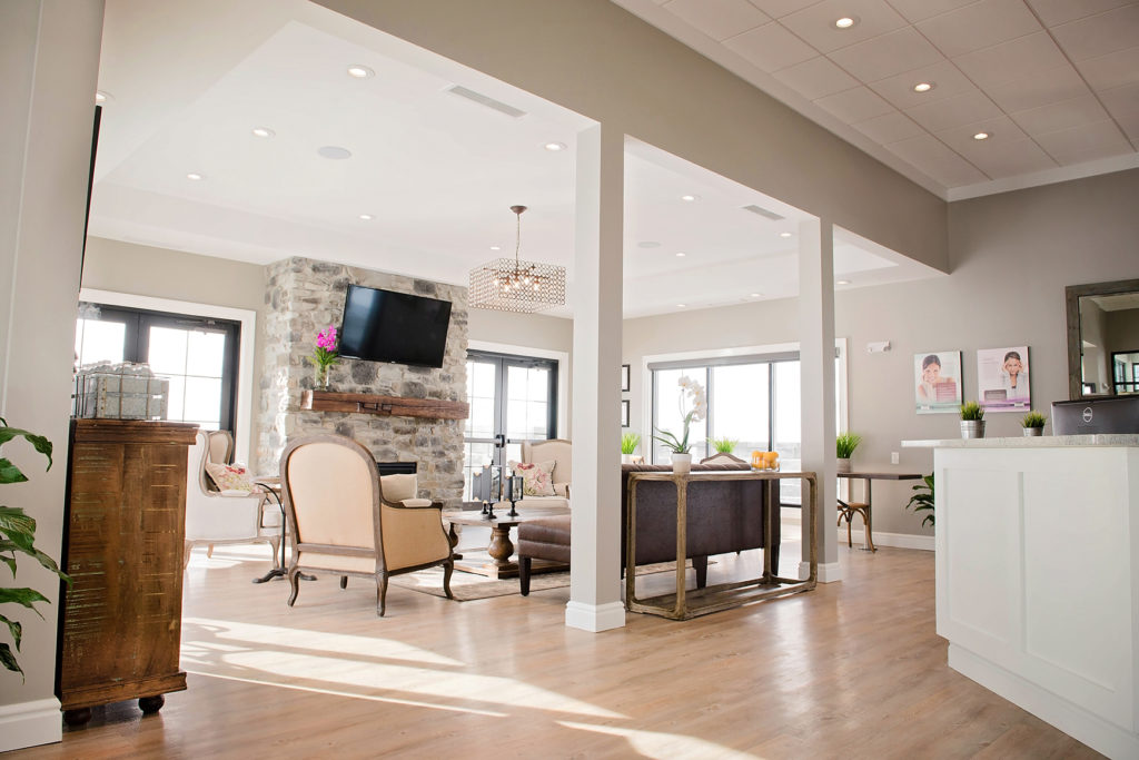 Waiting Room Cranberry Dental Studio | Office Interior