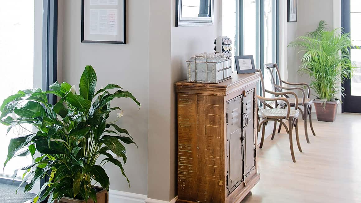 Cranberry Dental Studio waiting room
